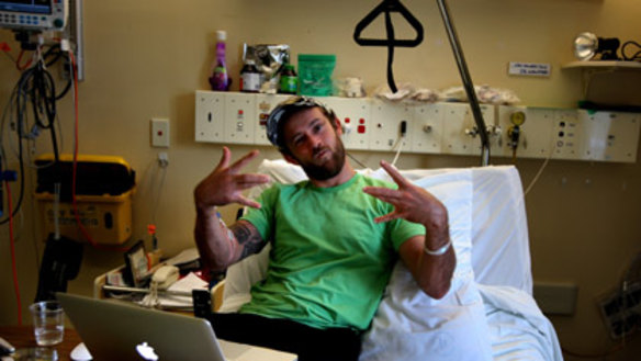 YouTube rap sensation isn't taking TB lying down