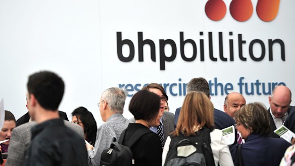 "Billiton" is to be excised from the BHP logo.