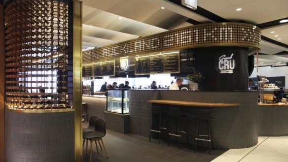 New operator: Grand Cru at Sydney Airport's T1.