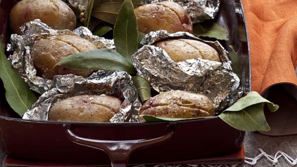 Bitter end: Bake your potatoes before they turn green - or risk illness.