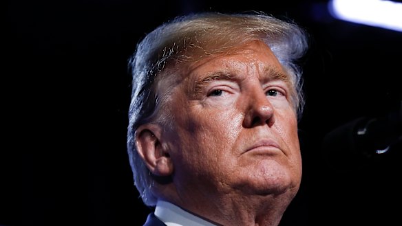 Talking tough to allies: US President Donald Trump