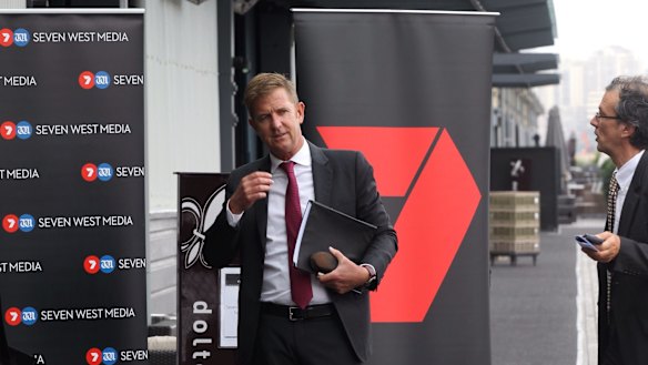 "It hasn't been a stellar year," says Seven West Media chief executive Tim Worner. 