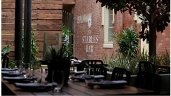 A royal affair: The Stables Bar is housed in a historic double-storey building.