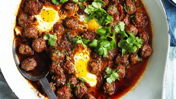 Packs a punch: The egg, meat and spice combo is a popular one.