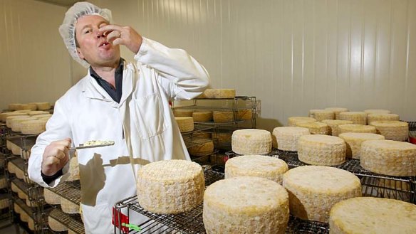 'Very bad news' ... Jindi cheese CEO Franck Beaurain.
