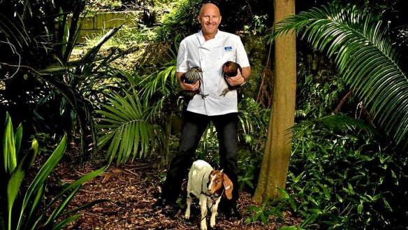 Naturalist . . . Aria chef Matt Moran is working with the TEDx team to promote the concept of "Grow It Local".