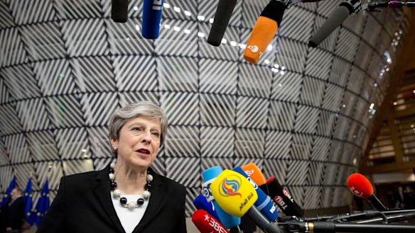 British Prime Minister Theresa May