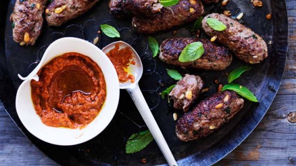 Crowd pleaser: The kofta will disappear quickly when there's a crowd around.