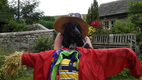 The Kettlewell Scarecrow Festival in the Yorkshire Dales.
