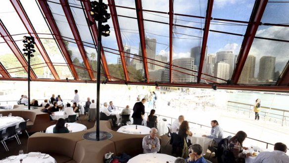 Harbour side dining: Guillaume at Bennelong.
