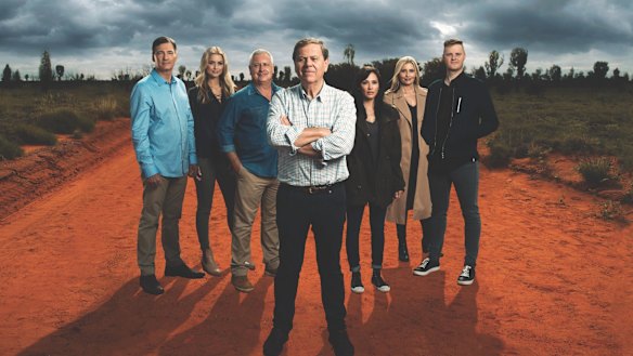 David Oldfield, Renae Ayris, Ian 'Dicko' Dickson, Ray Martin, Natalie Imbruglia, Nicki Wendt, Tom Ballard.