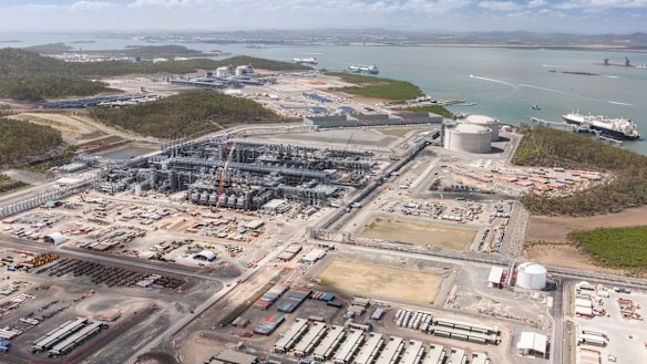 The gas industry has built massive export facilities in north Queensland.
