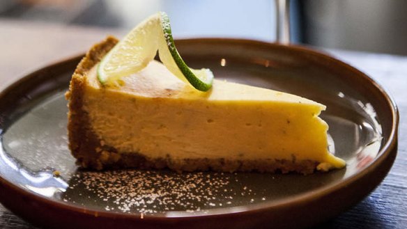 White Oaks' house-made key lime pie.