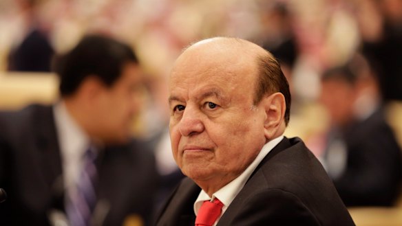 Exiled: Yemeni President Abed Rabbo Mansour Hadi in Saudi Arabia.