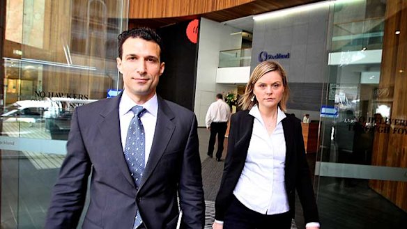 Charif Kazal and wife Agnes ... she told inquiry she often banked money for others.