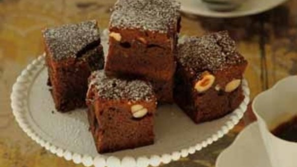 Chocolate and coffee brownies