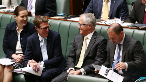 Prime Minister Malcolm Turnbull in question time on Monday.