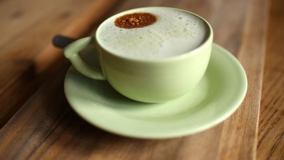 Warming ritual: Matcha fans claim the tea offers a caffeine kick minus the jitters.