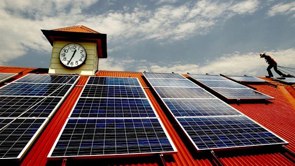 Solar installations on public buildings are providing additional power, helping Australian communities keep power local.