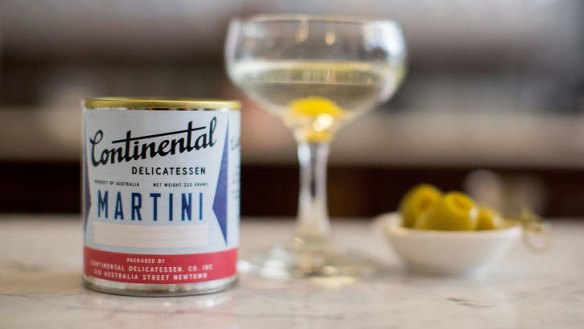 Everyone's talking about the tinned martini.