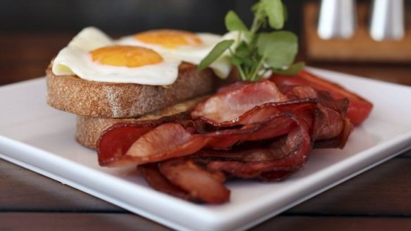 What's the point of getting out of a bed on Sunday morning without bacon?