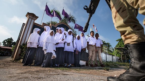 Thung Yang Daeng:  Separatist forces have killed at least 171 teachers and torched or detonated bombs at more than 300 schools.