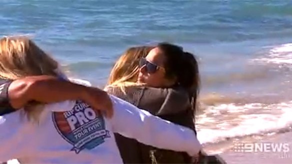 Family and friends honour Ben Gerring at tribute paddle-out