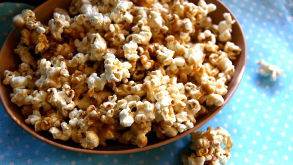 Salted caramel popcorn