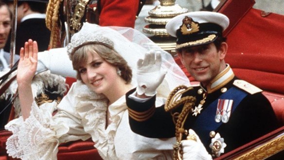 Prince Charles and Diana in 1981.