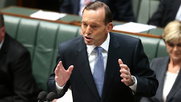Tony Abbott.