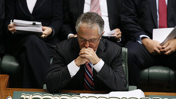 After the news of the police raids, Mr Turnbull tried to back away from the email.