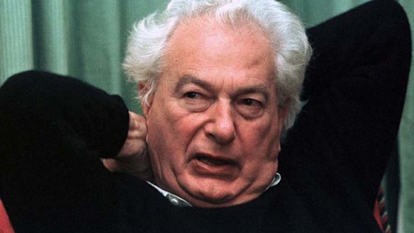 Inspirational voice ... author Joseph Heller.