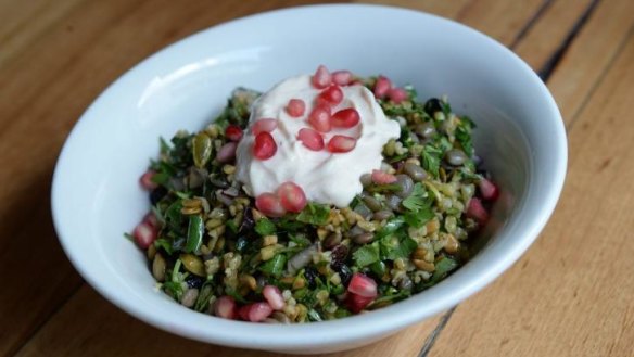 The Cypriot Grain Salad is likely to be on the Williamstown menu.