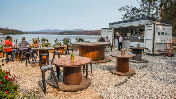 The Kiosk at The Oyster Shed in Batemans Bay.