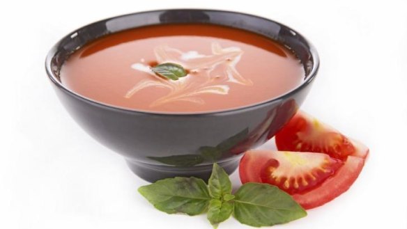 Try turning some of your surplus tomatoes into delicious cold summer soups.