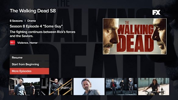 You've got access to live Foxtel Now channels as well as the catch up catalogue.