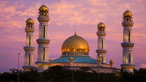 Riches galore ... Bolkiah Mosque.