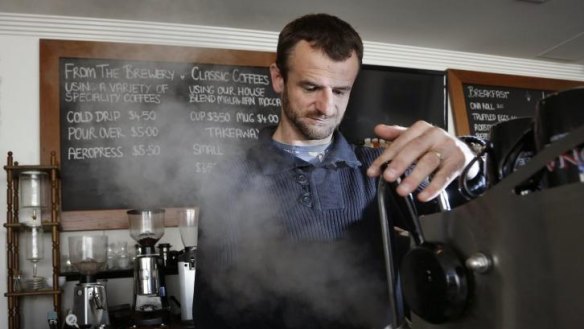 Best in Australia: Director of Ona Coffee in Fyshwick Sasa Sestic recently won the national title as best barista.