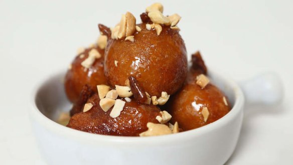 Intense: Beer batter doughnuts.