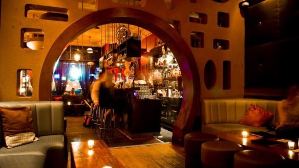 Award winner: Inside Melbourne cocktail bar Black Pearl.