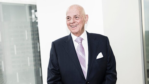 Solomon Lew looks like he's agitating for change of the Myer management.