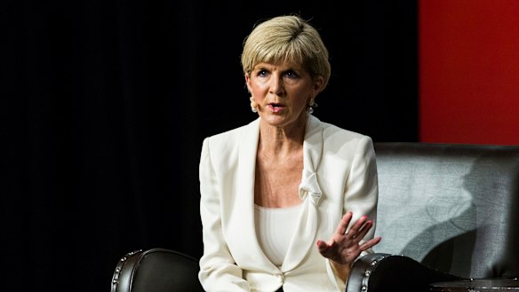 Foreign Minister Julie Bishop has asked the UK to divert more aid to the Pacific following China's push in the region.