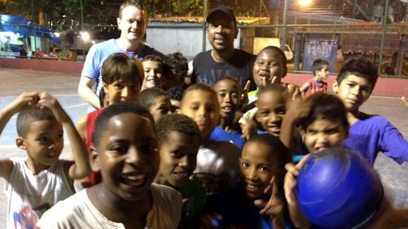 Children remain captivated by football, but doubts persist over the enormous outlay for Brazil to host the World Cup. 