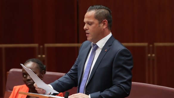 Senator Peter Georgiou has produced evidence he is not a Greek citizen.