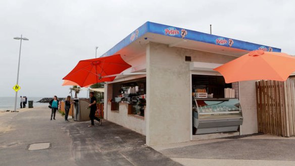 Beach eats: Kiosk by d'Asporto in Williamstown.