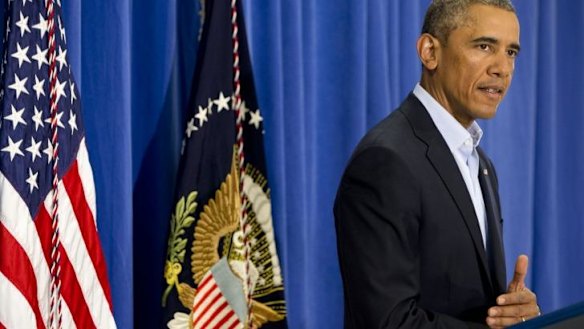 'We will be vigilant and we will be relentless': President Barack Obama.