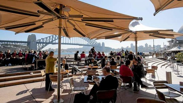 Breakfast at the Opera Bar at the Opera House.