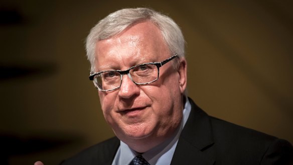  Myer chairman Garry Hounsell said Premier was "hostile and obstructive". 