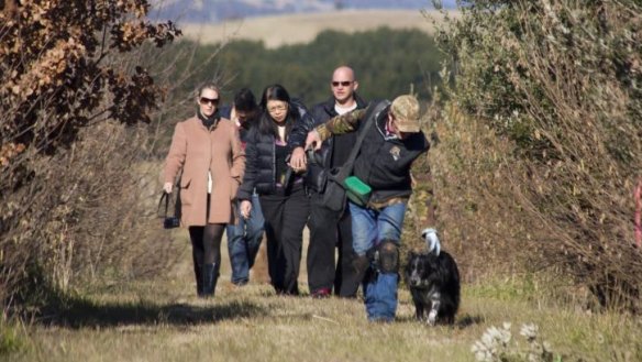 Truffle hunts for the Canberra and Region Truffle Festival 2016.