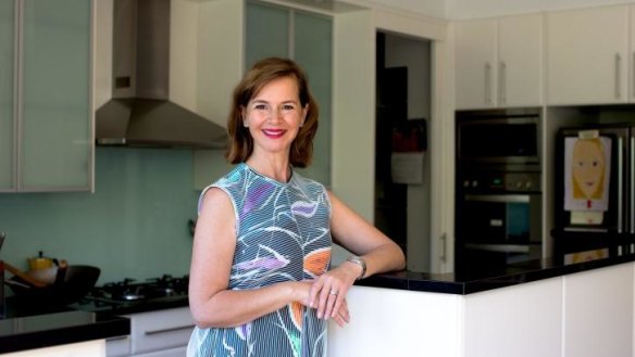 Departing Good Food editor Ardyn Bernoth in her kitchen at home.